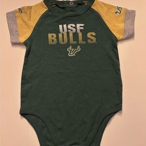 Used Gen2 USF Bulls Baby Onesie 24 Months